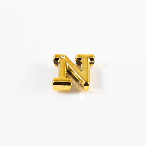 10 Letras N Douradas
