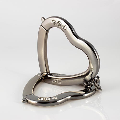 Brazalete de corazón de ónix