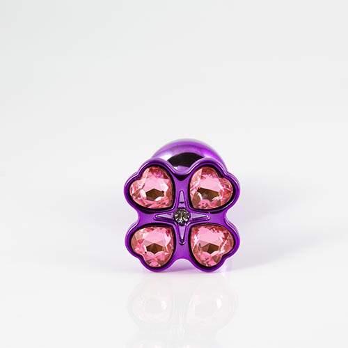 Conector P de trébol morado