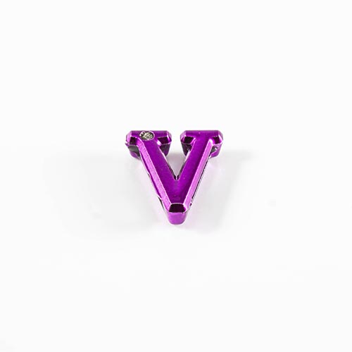10 Letras V Lilás