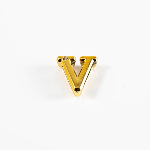 10 Letras V Douradas